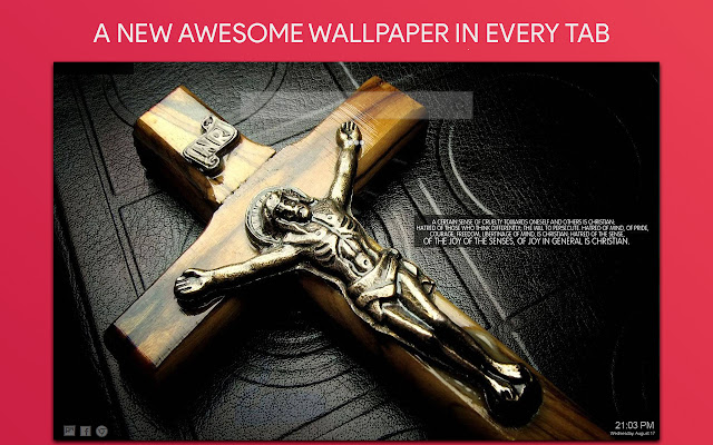Jesus Wallpaper HD Custom New Tab