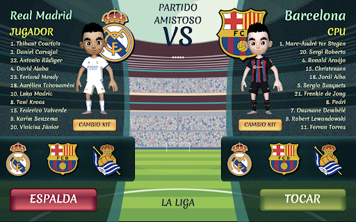 Screenshot La Liga Juego De Football