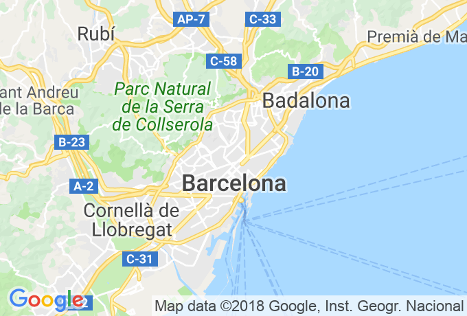 Google maps para españa