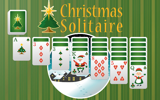 Christmas Solitiare chrome extension