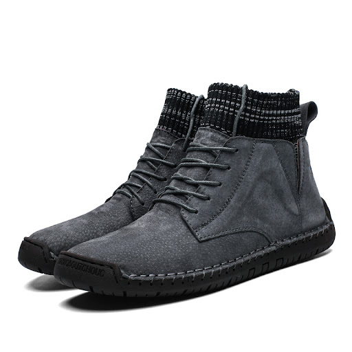 Title 5, Mens Handmade Socks High Top Martin Boots. Exp...