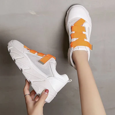Title 2, Chaussures Muffin à velcro avec semelle épaisse...