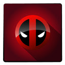 Minimal Deadpool Red lazer  Themes Chrome extension download