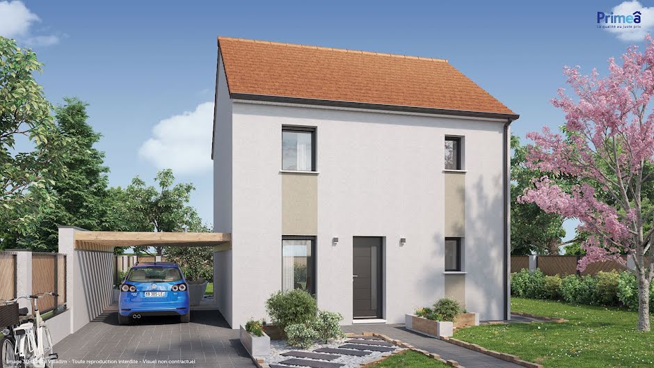 Vente maison neuve 4 pièces 90 m² à Etevaux (21270), 246 815 €