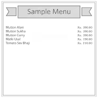 Mutton Bhakar menu 1