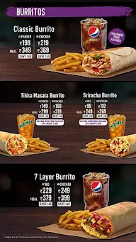 Taco Bell menu 3