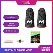 Bao Tay Chơi Game Memo Finger Sleeve Dành Cho Game Mobile Pubg Mobile, Freefire, Liên Quân, Tốc Chiến