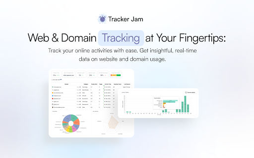 TrackerJam - Automatic Time Tracker and Web Analytics