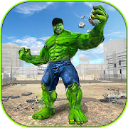 Incredible Monster Superhero Bulk City Battle  Icon