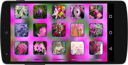 100 Puzzle Style - Flowers