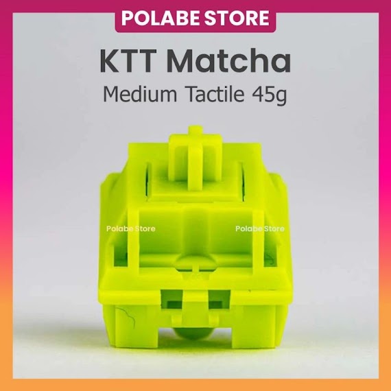 Ktt Matcha Tactile Switch Medium Tactile Công Tắc Bàn Phím Cơ - Polabe Store