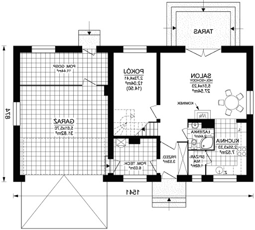 Szafirek 3 - Rzut parteru