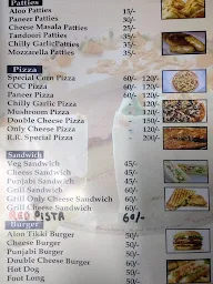 Radhe Radhe Bakers menu 1