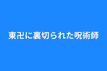 東卍に裏切られた呪術師