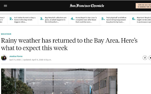 SFChronicle Popup Unlock