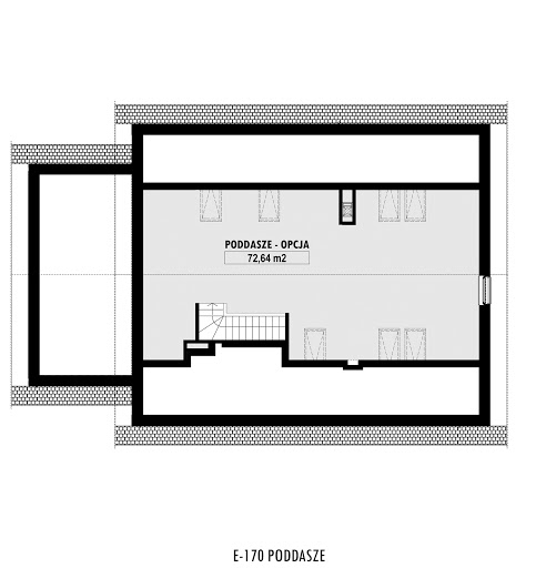 E-170 - Rzut poddasza