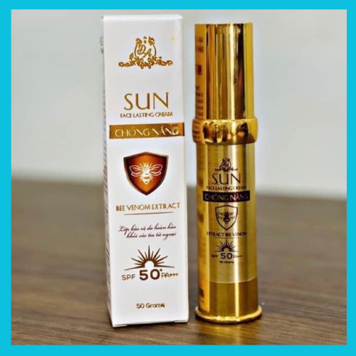 Kem Chống Nắng Nọc Ong Collagen X3 Sun Face Lasting Cream