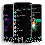 Cover Image of Скачать WA Black Transparan 2019 1.0 APK