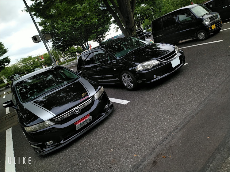オデッセイのコラボ・車高調整・ドライブ・熱中症に注意・不正改造車取締月間に関するカスタム事例の投稿画像4枚目