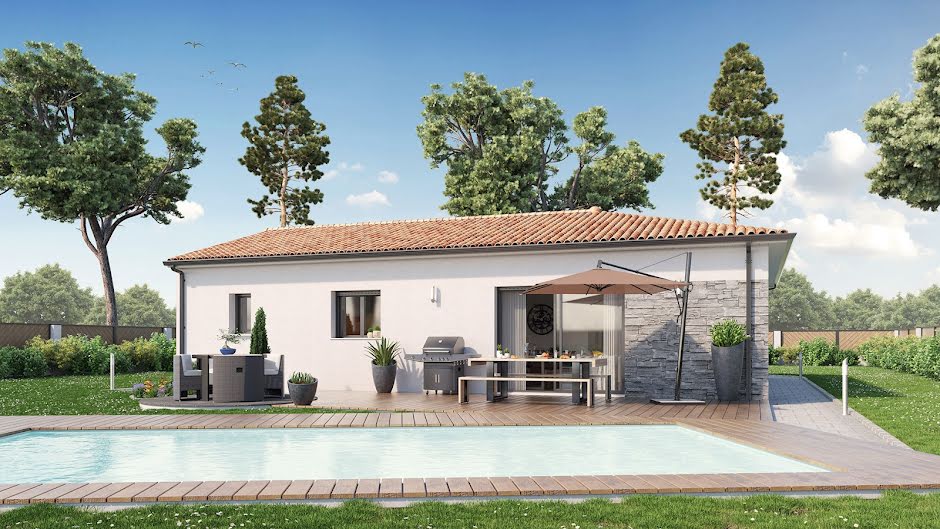 Vente maison neuve 4 pièces 89 m² à Saint-Jean-d'Illac (33127), 446 600 €
