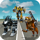 Herunterladen Multi Robot Transform Police Dog, Tiger & Installieren Sie Neueste APK Downloader