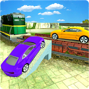 Crazy Train Car Cargo Duty Driver 3D Sim Game  Icon