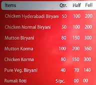 Delhi Biryani Hut menu 1