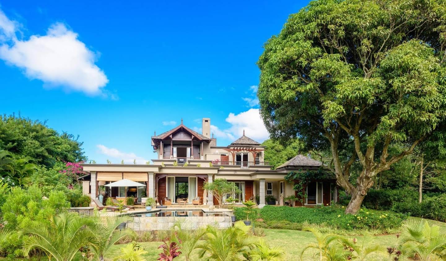 Villa avec piscine et jardin Bel Ombre