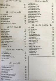 Mejewani Veg menu 4