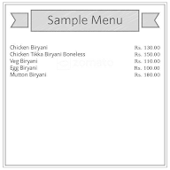 Star Caterers menu 1