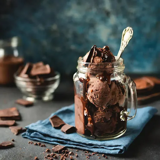 Triple Chocolate Brownie Sundae