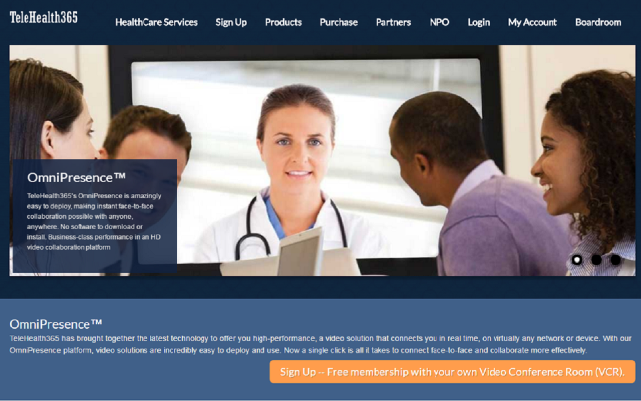 TeleHealth365 Meetings Chrome Extension Preview image 0