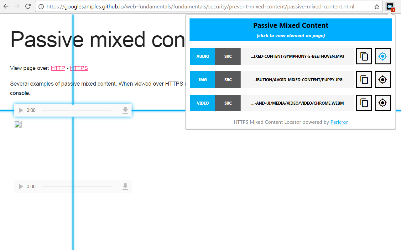 HTTPS Mixed Content Locator Preview image 1