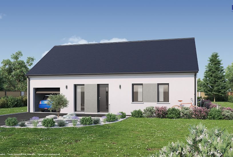  Vente Terrain + Maison - Terrain : 360m² - Maison : 82m² à Vigneux-de-Bretagne (44360) 