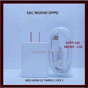 Bộ Củ, Cáp Sạc Nhanh Oppo Ak.933 - Bảo Hành 12 Tháng Lỗi 1 Đổi 1