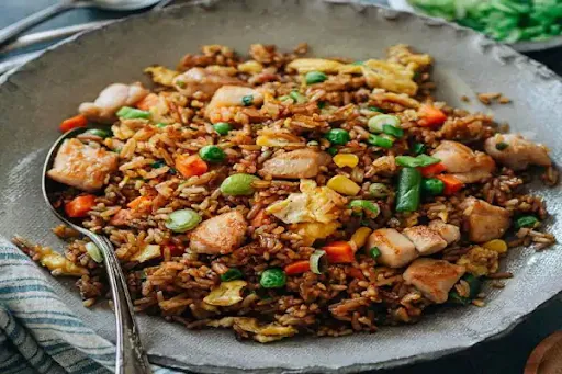 Five Spice Mixed Chicken Fried Rice