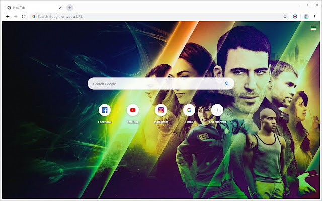 Sense8 Hintergrundbilder Neuer Tab