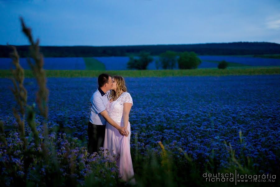 Svatební fotograf Richárd Deutsch (ricciohu). Fotografie z 3.března 2019