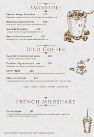 Cafe Noir menu 6