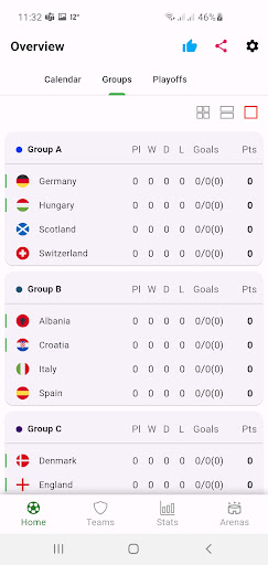 Screenshot Euro Cup 2024 Live