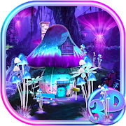 Fantasy Neon Mushroom  Icon