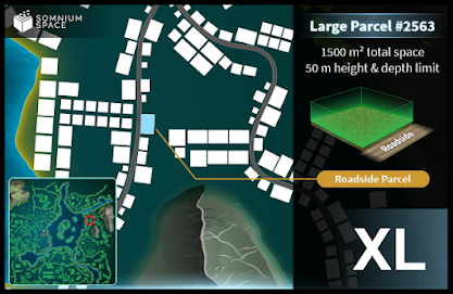 Extra Large #2563 (XL) parcel in Somnium Space