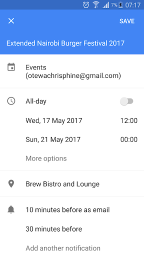 Events Nearby