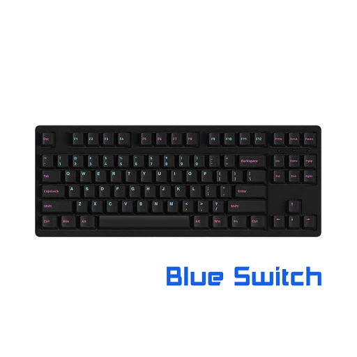 Bàn phím cơ Akko 3087 DS Midnight Pink Switch