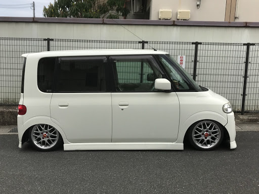 タント L350sの車高短もどき 車高短では無いに関するカスタム メンテナンスの投稿画像 車のカスタム情報はcartune