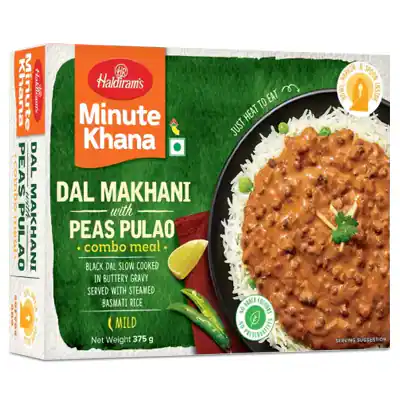 RTE DAL Makhani With Peas Pulao 375 Gms