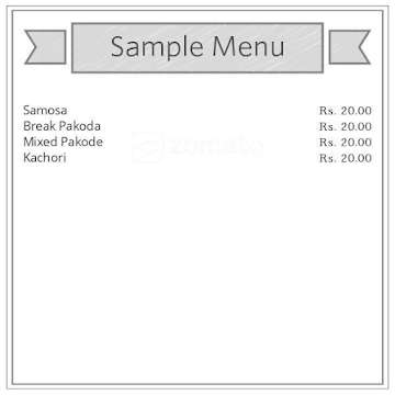 Annapurna Caterers menu 