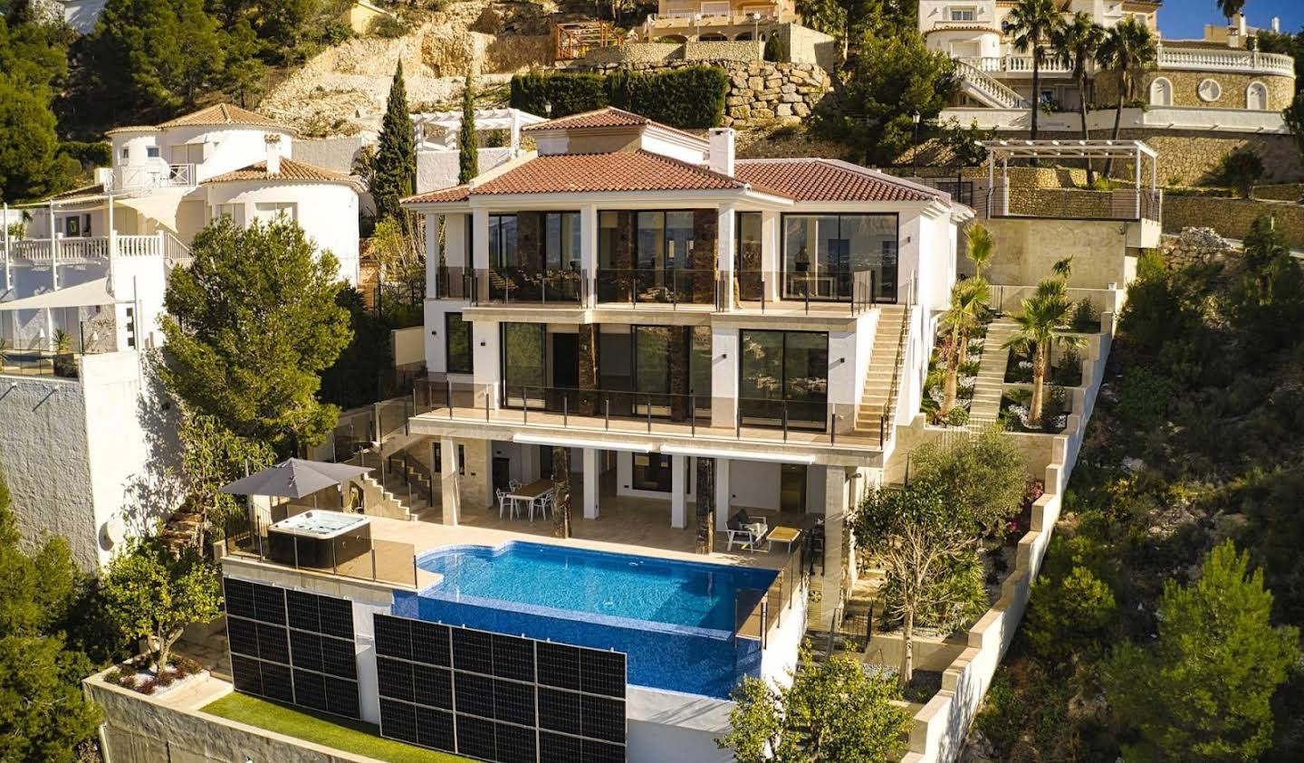 Villa avec piscine et terrasse Altea