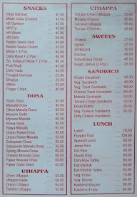 Hotel Anand Bhavan menu 5