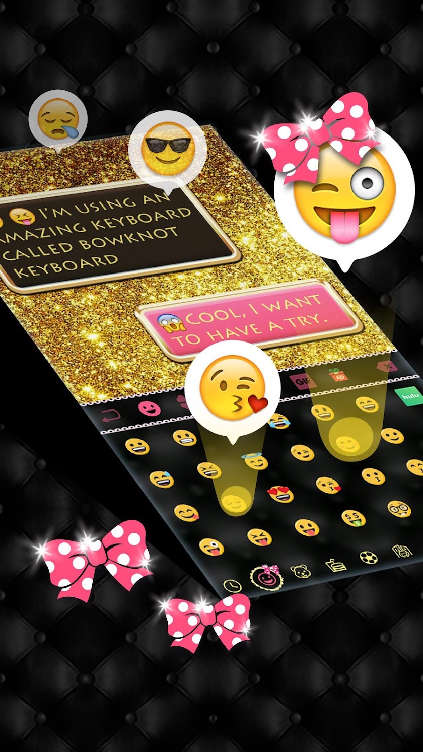 Bowknot Keyboard Screen 3